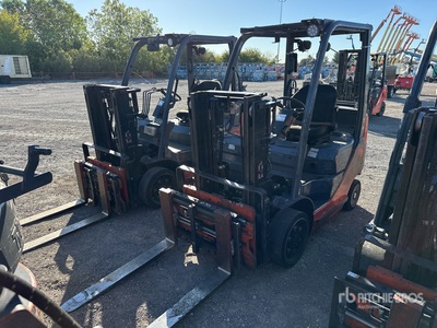 2014 Toyota 8FGCU20 4000 lb Cushion Tire Forklift