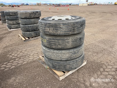 Quantity of (4) 11R22.5 Tires