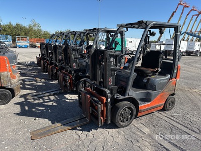 2014 Toyota 8FGCU20 4000 lb Cushion Tire Forklift