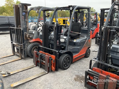 2014 Toyota 8FGCU20 Cushion Tire Forklift