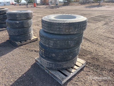 Quantity of (4) 11R22.5 Tires