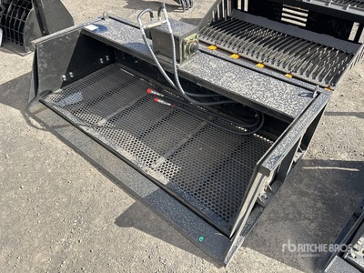2025 GIYI GY-VB59 1950 mm Vibrating Skid Steer Bucket (Unused)