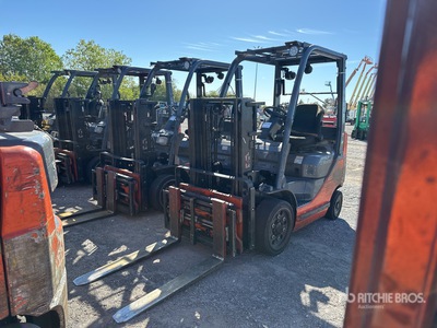 2014 Toyota 8FGCU20 4000 lb Cushion Tire Forklift
