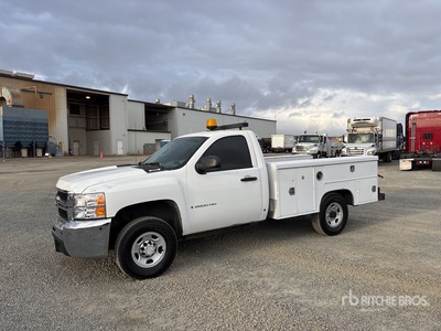 2009 Chevrolet Silverado 2500HD 4x2 ユーティリティトラック