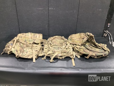 (6) Field Packs, (8) Assault Packs & Assorted Items