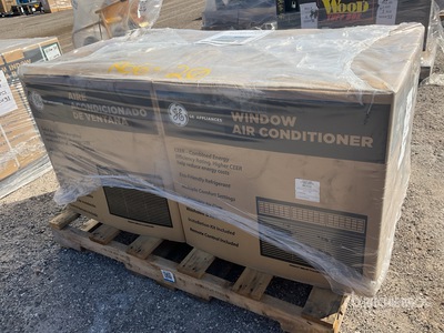Quantity of (2) 17600 BTU Window Air Conditioner w/ Heater & Remote (Unused)