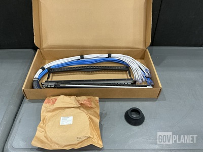 (2) Patch Panel Assemblies, (40) Non-Metallic Channels & Assorted Items