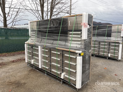 2025 Suihe NWB-H30DS -9.5 9 ft 6 in 30-Drawer Workbench (Unused)