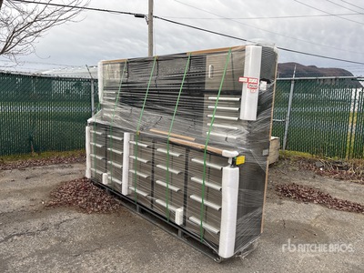 2025 Suihe NWB-H30DS -9.5 9 ft 6 in 30-Drawer Workbench (Unused)