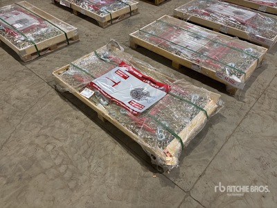 Quantity of (5) 2025 Suihe BC-9200 9200 lb Ratchet Binders & (10) 20 ft Chains Divers - Magasin, entrepôt, consommateur (Unused)
