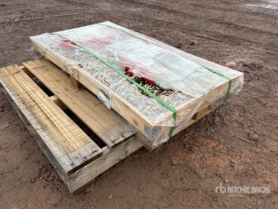 Quantity of (5) 2025 Suihe BC-9200 9200 lb Ratchet Binders & (10) 20 ft Chains (Unused)