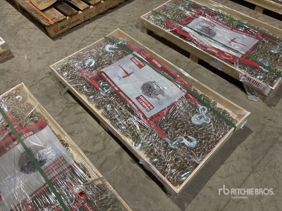 Quantity of (5) 2025 Suihe BC-9200 9200 lb Ratchet Binders & (10) 20 ft Chains (Unused)