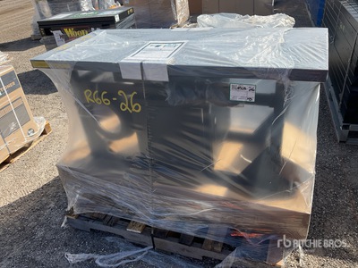 Quantity of (2) 55 in Adjustable Height Propane Firepit Table w/ Tabletop Lid (Unused)