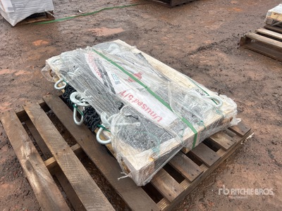 Quantity of (8) 2025 Suihe DLS G80 Double Leg Chain Sling (Unused)