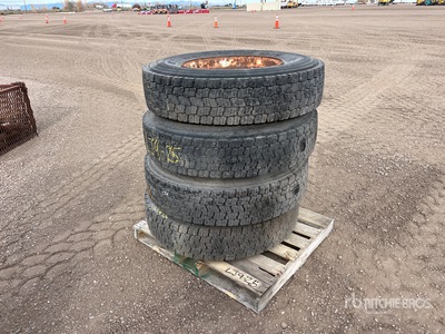 Quantity of (4) 11R22.5 Tires