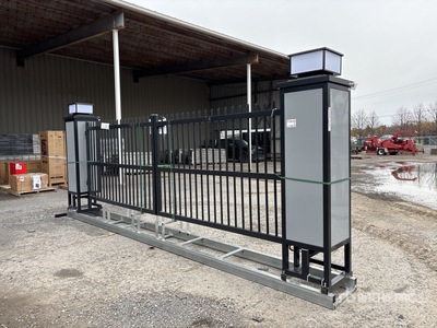 2025 Suihe SG 20 ft Wrought Iron Bi-Parting Driveway Gate (Unused)