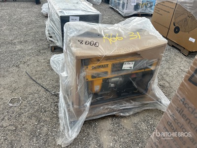 Dewalt 8000 Watts Portable Generator Set