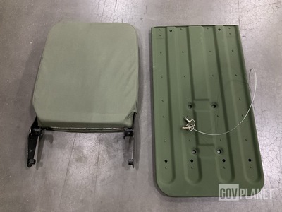 (3) 130724 Covered Seat Backs & (2) 12340051 Vehicular Seat Frames