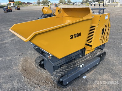 2025 SDLOOL SL-X1200J 1.2 t Stand-On Swivel Mini Crawler Dumper (Unused)