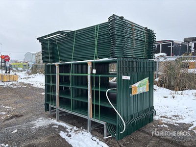 Quantity of (56) 2025 Suihe NP10-54-2 10 ft Powder Coated Recinto per bestiame (Unused)