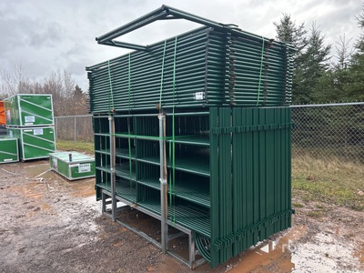 Quantity of (56) 2025 Suihe NP10-54-2 10 ft Powder Coated Livestock Panel (Unused)