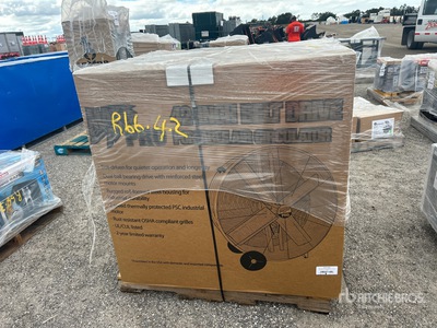 Quantity of (2) 42 in Commercial Barrel مروحة