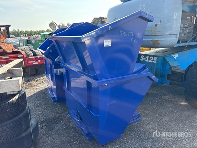 Quantity of (4) 2025 Suihe N-1.5CY-4 1.5 cyd Self-Dumping Hopper (Unused)
