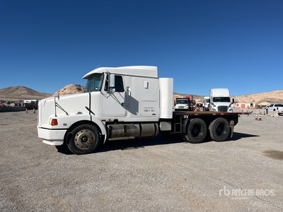 1993 White/GMC WIA 6x4 Sleeper Platte vrachtwagen