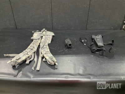 (40) Pistol Holsters, (23) Enhanced Frame Shoulder Straps & Assorted Items
