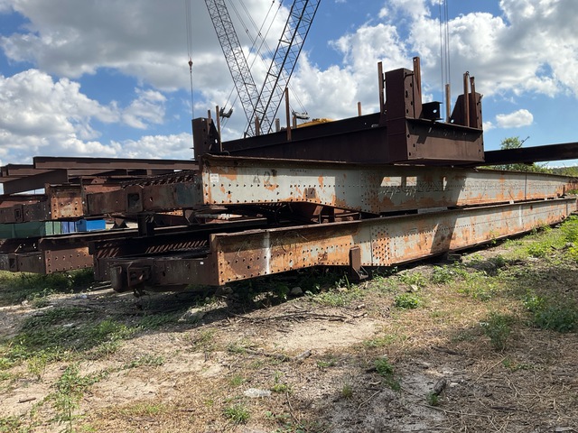 Quantity of (4) Rail Car Chassis