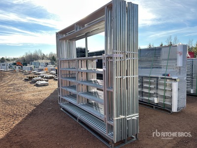 Quantity of (14) 2025 Suihe SP10-14G 10 ft Powder Coated Corral Livestock Gate (Unused)