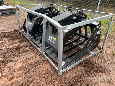 2025 Suihe SSRGB-72 72 in Skeleton Skid Steer Grapple Bucket (Unused)