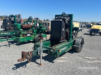 2019 Pioneer Pump Trailer-Mounted Bomba de agua (Inoperable)
