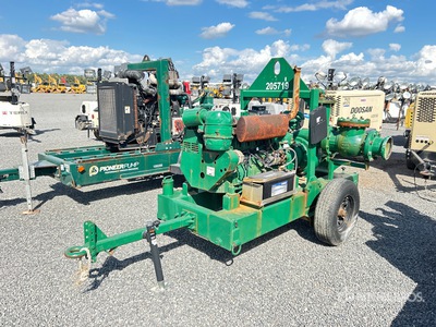 Pioneer Pump Trailer-Mounted Bomba de agua