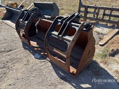 Pemberton 92 in Skid Steer Grapple Bucket