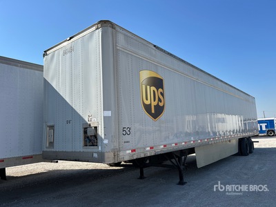 2015 Stoughton AVW-535T-S 53 ft x 102 in T/A Remolque de furgoneta