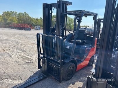 2009 Toyota 8FGCU25 4500 lb Cushion Tire Forklift