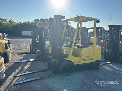 2001 Hyster S50XM 5000 lb Cushion Tire Forklift
