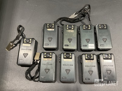 (9) Wolfcom Body Cameras