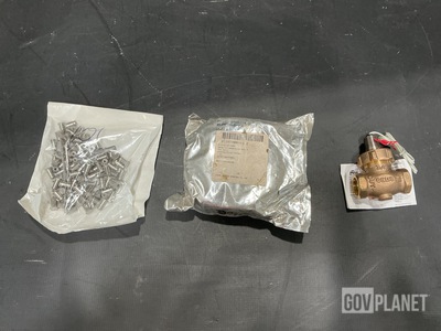 (12) Bearings, (101) Bolts, (1) Flow Switch & Assorted Items