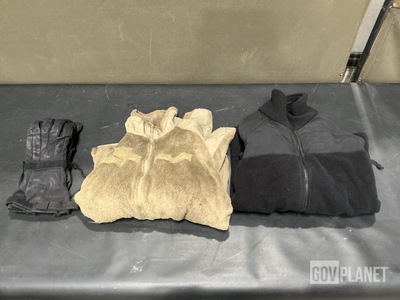 (1) Cold Weather Shirt, (33) Cold Weather Jackets & Assorted Items