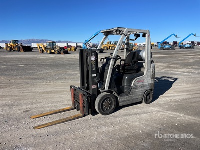 2013 Nissan MCP1F2A20LV 3550 lb Cushion Tire Forklift