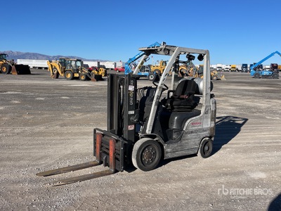 2013 Nissan MCP1F2A20LV 4000 lb Cushion Tire Forklift