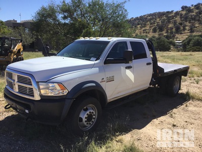 2014 Dodge Ram 4500 4x4 Crew Cab Camión Caja Abierta
