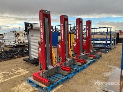 Quantity of (4) 2023 Rotary lift HP415-100 Vehicle Lift