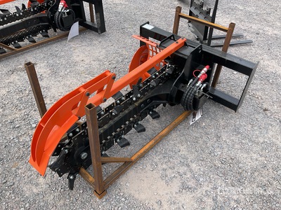 2025 GIYI D39 39 in Zanjadora para Minicargador (Sin Usar) / Zanjadora para minicargadora (Unused)