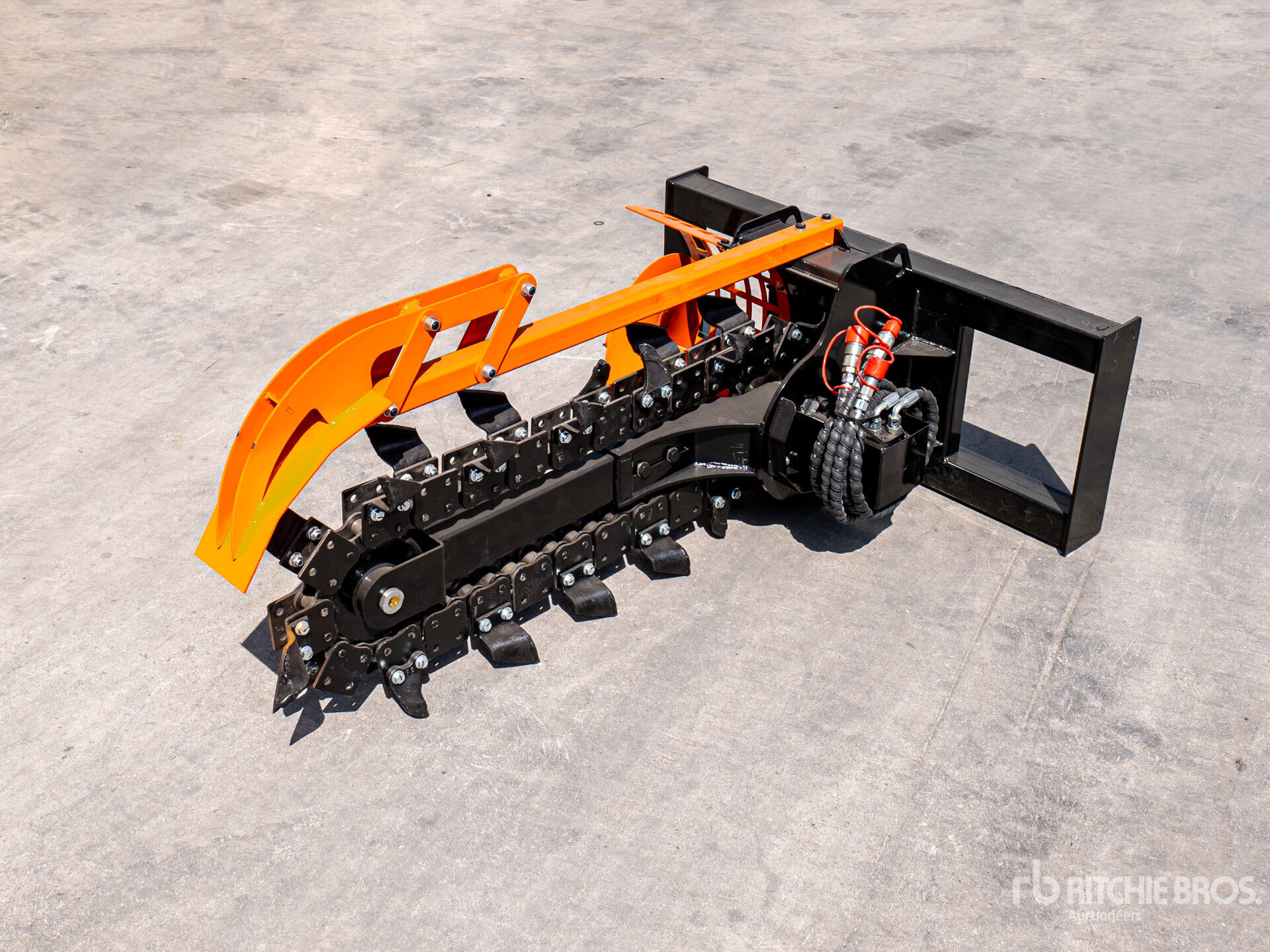 2025 GIYI D39 39 in Zanjadora para Minicargador (Sin Usar) / Skid Steer Trencher (Unused)