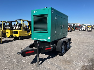 Cummins DGDA-5762280 80 kW Mobile Generator Set