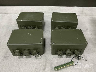 (4) Selex V-39-2490-01 CPC Junction Boxes