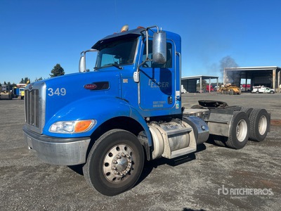 2023 Peterbilt 348 6x4 T/A Day Cab Truck Tractor